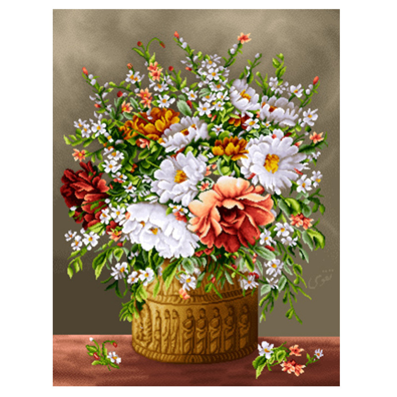 نخ و نقشه تابلوفرش مدل 25227