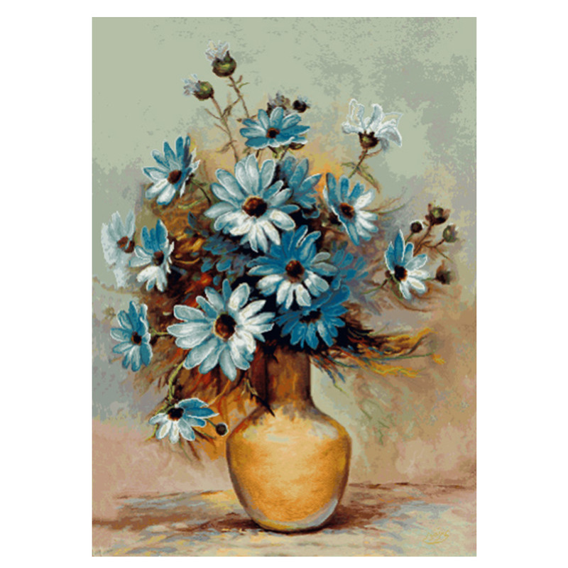 نخ و نقشه تابلوفرش مدل 25235