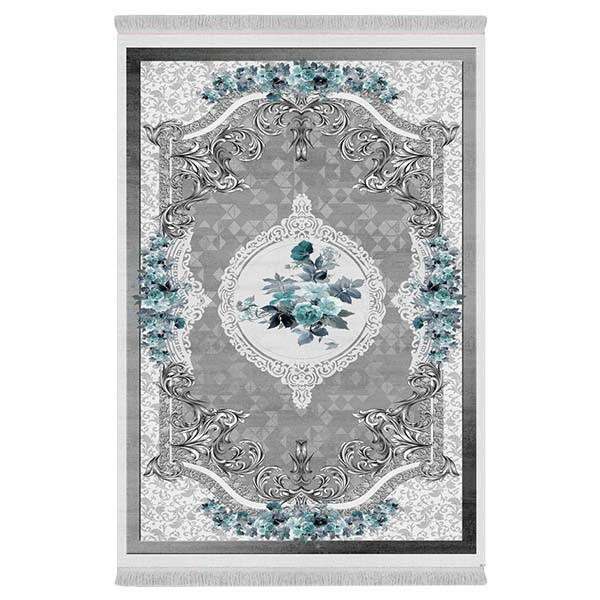 فرش پارچه‌ای دفه مدل فرشینه طرح مدرن کد 19