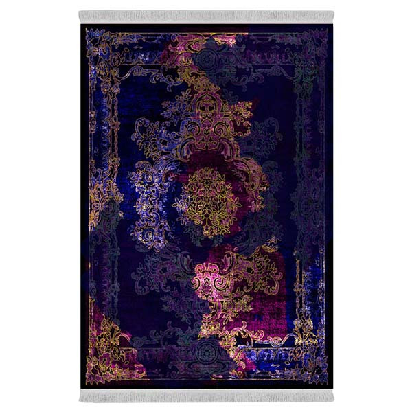 فرش پارچه‌ای دفه مدل فرشینه طرح مدرن کد 362