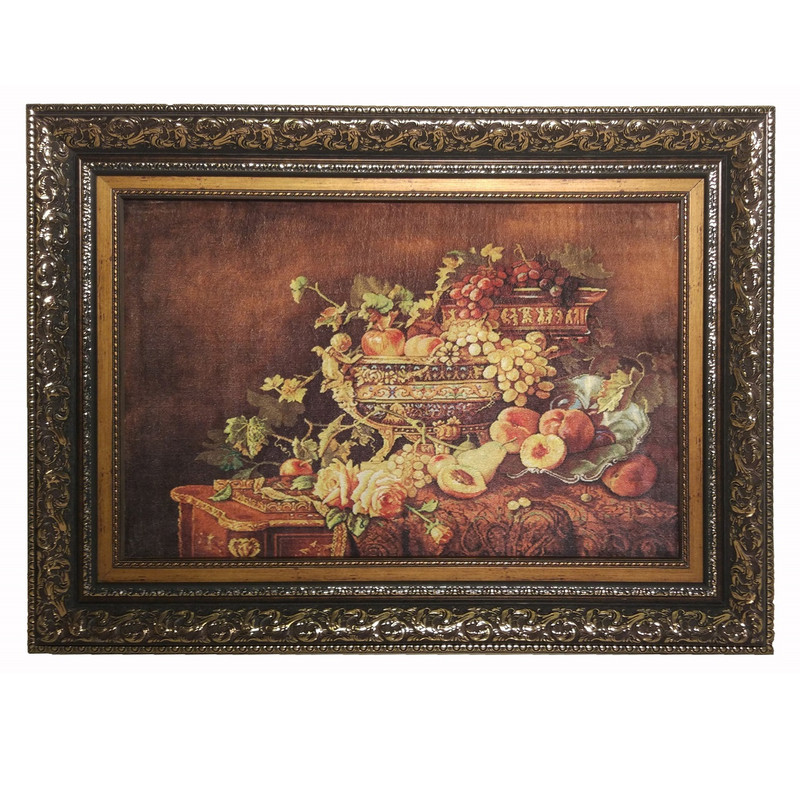 تابلو فرش ماشینی نرمین کسا طرح میوه کد NKP.M 120