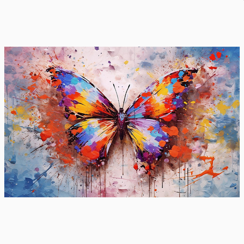 فرش پارچه‌ای مدل فرشینه طرح پر کد AR3059066