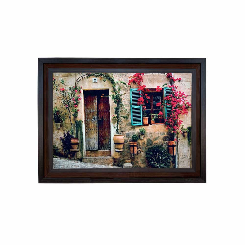 تابلو فرش ماشینی مدل پلاک 22 کد 8932