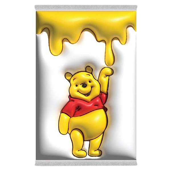 فرش پارچه‌ای دفه مدل فرشینه طرح فانتزی کد 8005