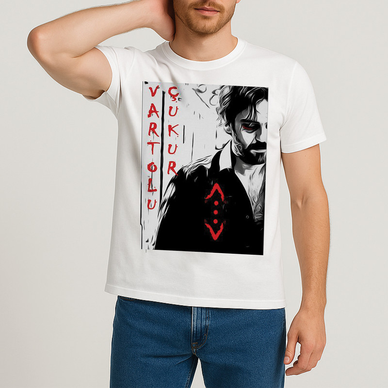 تی شرت آستین کوتاه مردانه مدل گودال کد 125