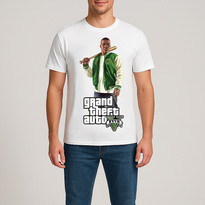تیشرت مردانه طرح gta 15589