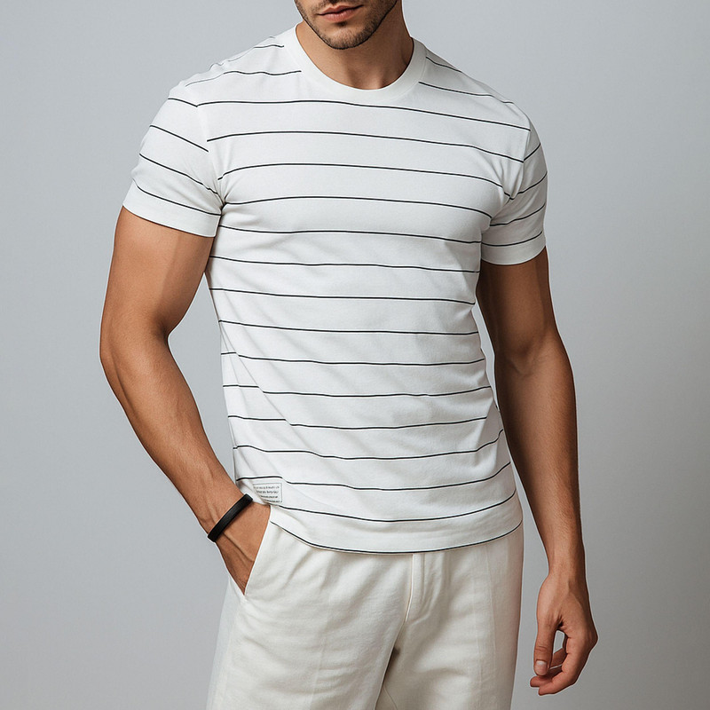 تی شرت آستین کوتاه مردانه باینت مدل رینگر 767-2