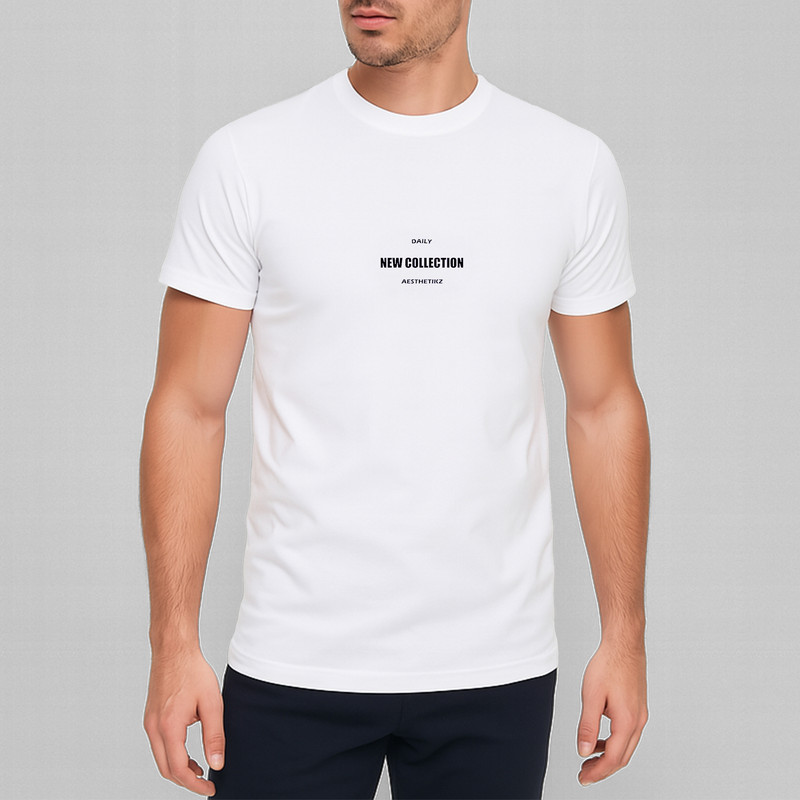 تی شرت آستین کوتاه مردانه مدل 001402115