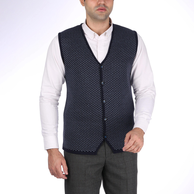 ژیله مردانه تریکو پاییزان مدل J800