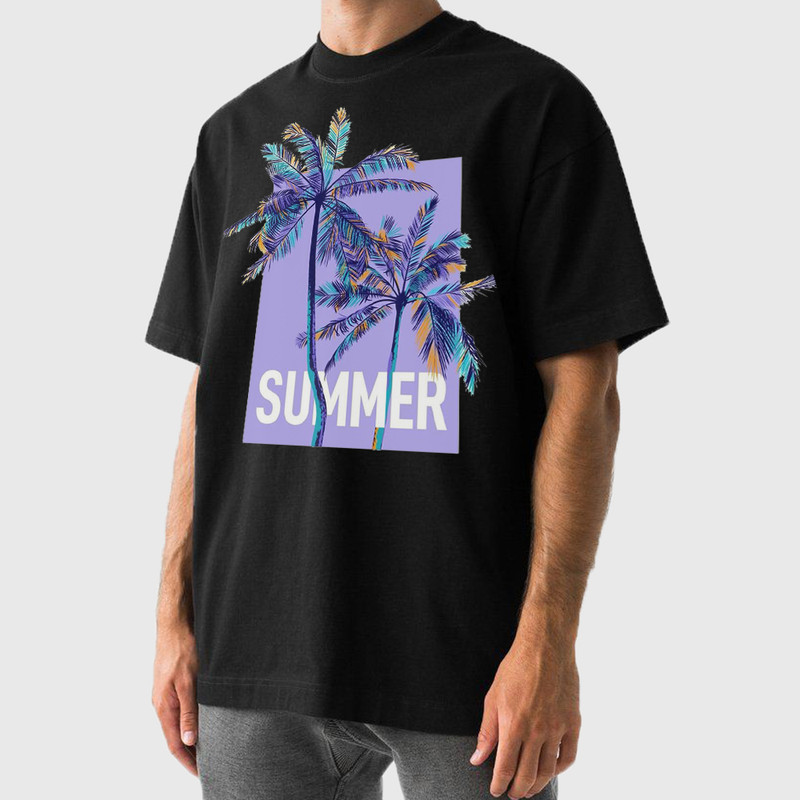 تی شرت آستین کوتاه مردانه مدل جزایر هاوایی mo511