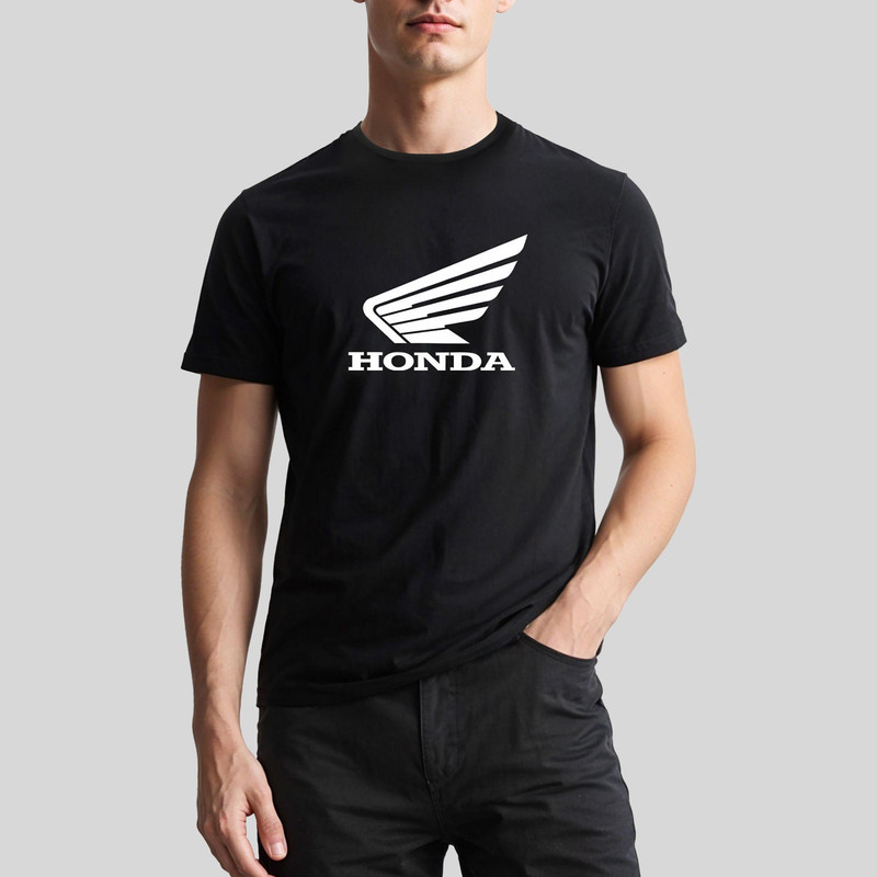 تی شرت آستین کوتاه مردانه طرح هوندا کد BW1549