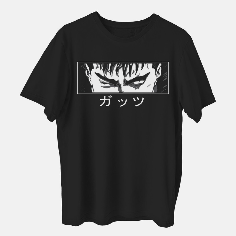 تی شرت آستین کوتاه مردانه مدل انیمه ای اتک ان تایتان anm264