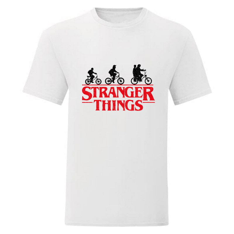 تیشرت آستین کوتاه مردانه طرح استرنجر تینگز مدل A01