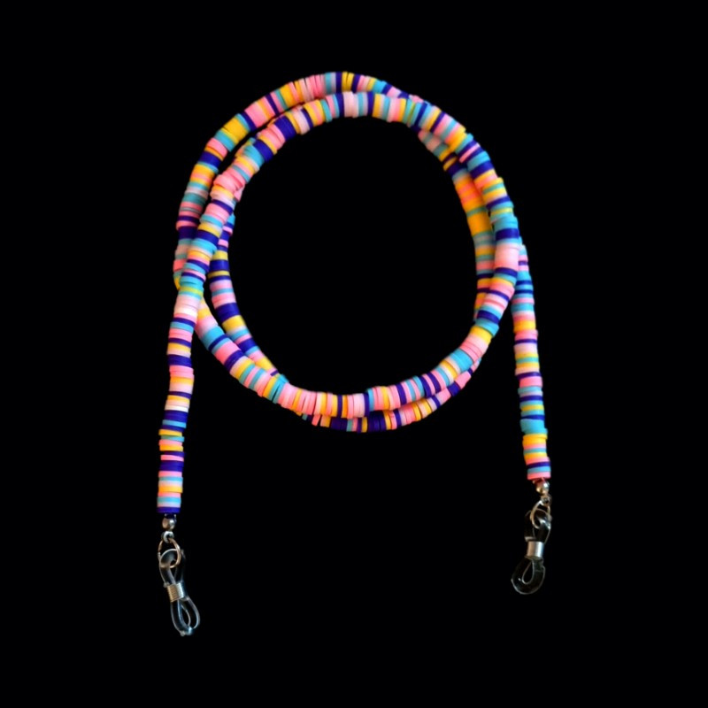 بند عینک مدل فیمو پاستیلی