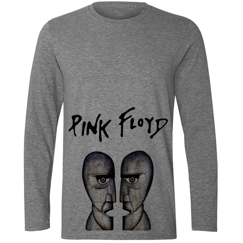 تی شرت آستین بلند مردانه مدل W201 Pink