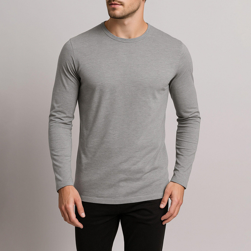 تیشرت آستین بلند مردانه کد LQ