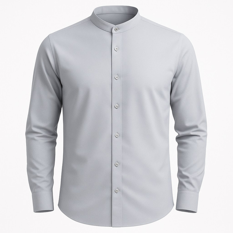 پیراهن آستین بلند یقه دیپلمات مردانه مدل دیاکو کد TOC
