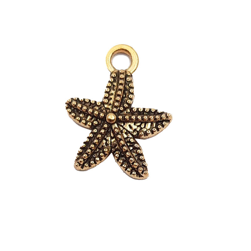 آویز دستبند طرح ستاره دریایی کد AD-PS05 مجموعه 50 عددی