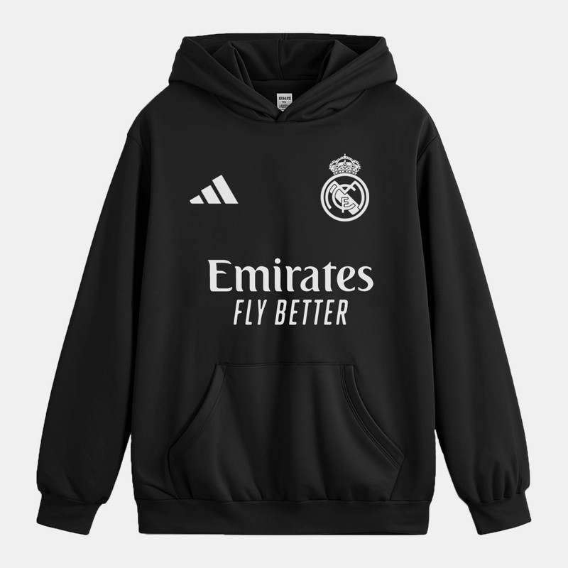 هودی مردانه مدل تیم رئال مادرید اسپانیا v046