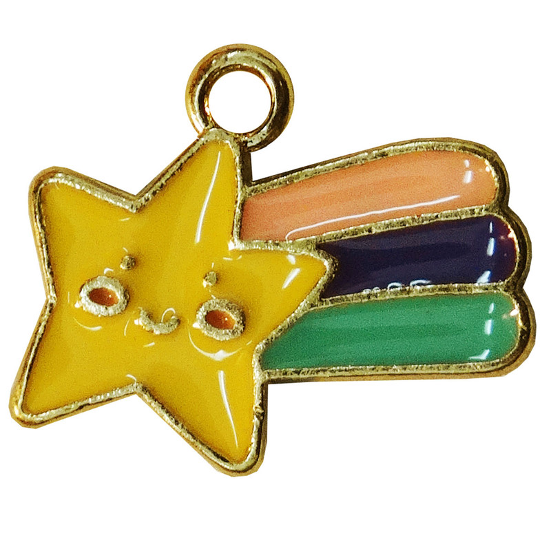 آویز دستبند مدل ستاره ی دنباله دار کد AD 859