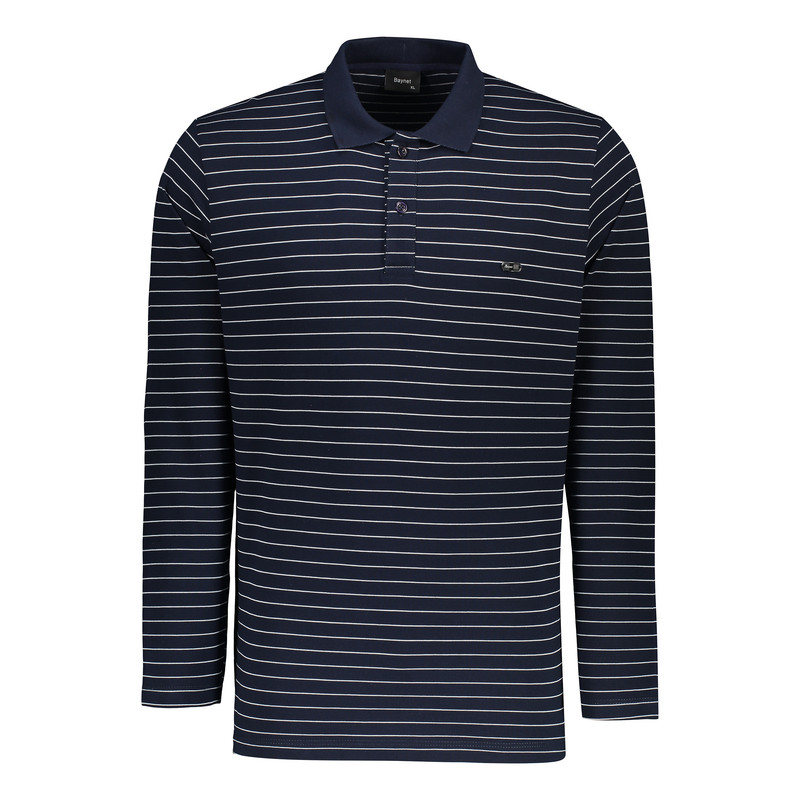 پولوشرت آستین بلند مردانه باینت مدل 2261826