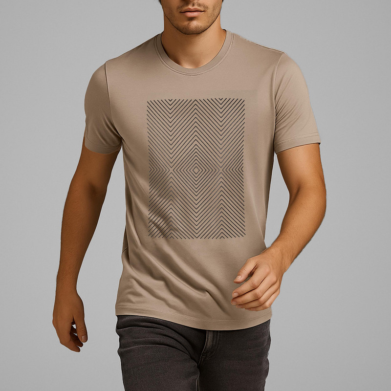 تی شرت آستین کوتاه مردانه باینت مدل 758-2