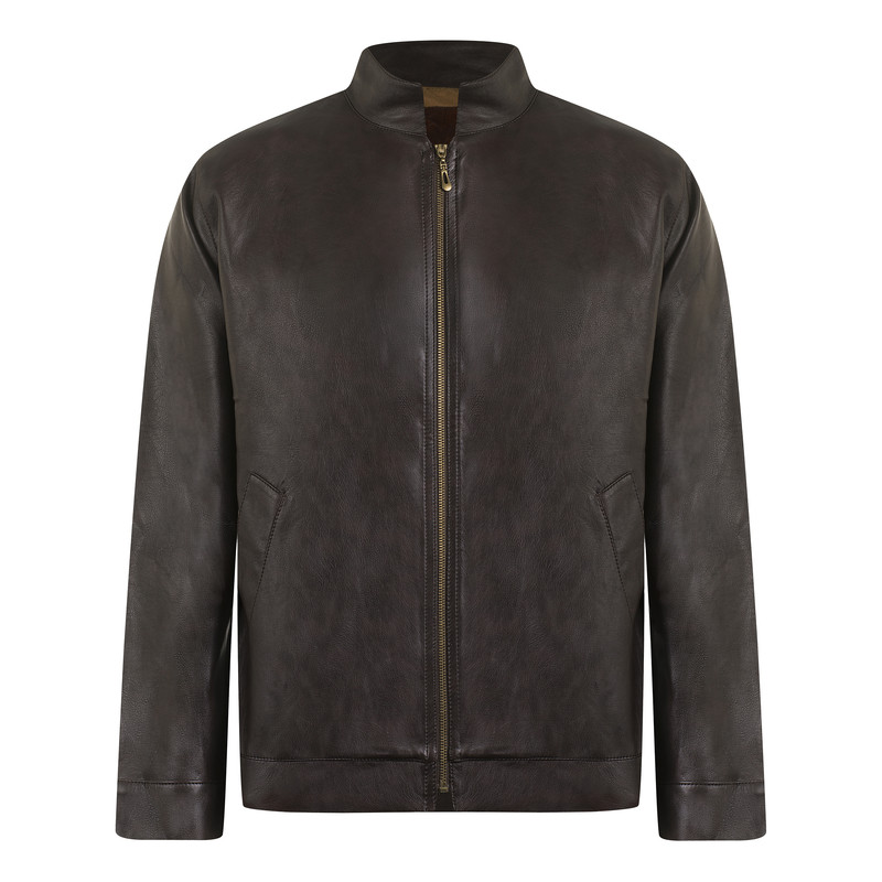 کت چرم مردانه مدل خلبانی