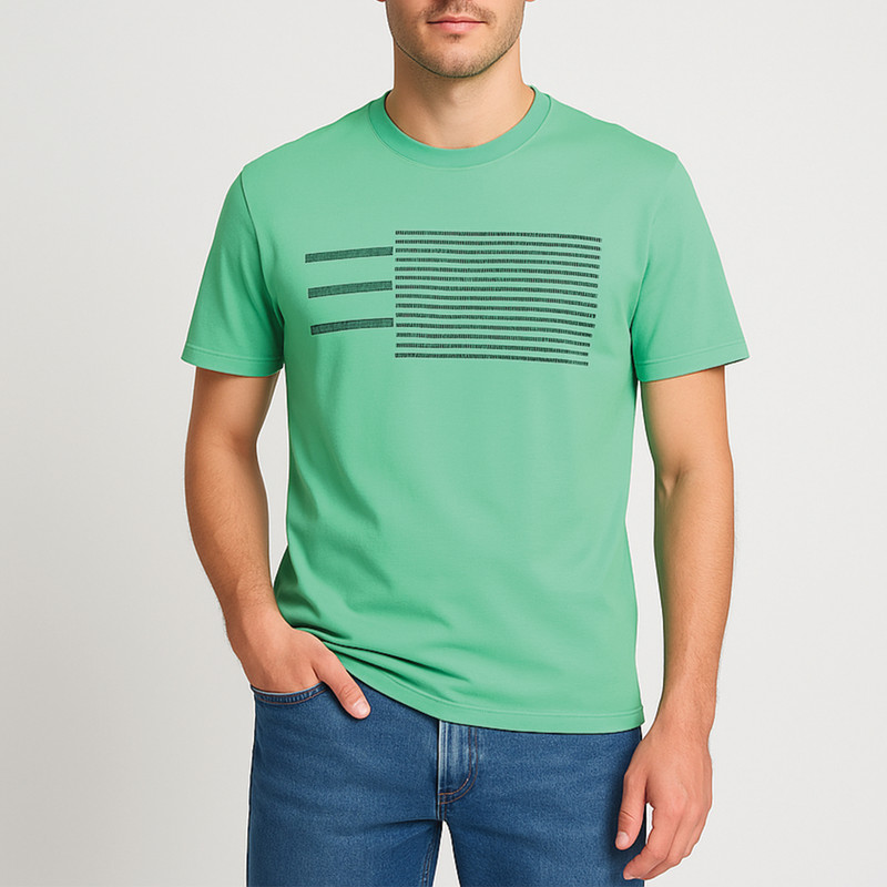 تی شرت آستین کوتاه مردانه باینت مدل 2261786