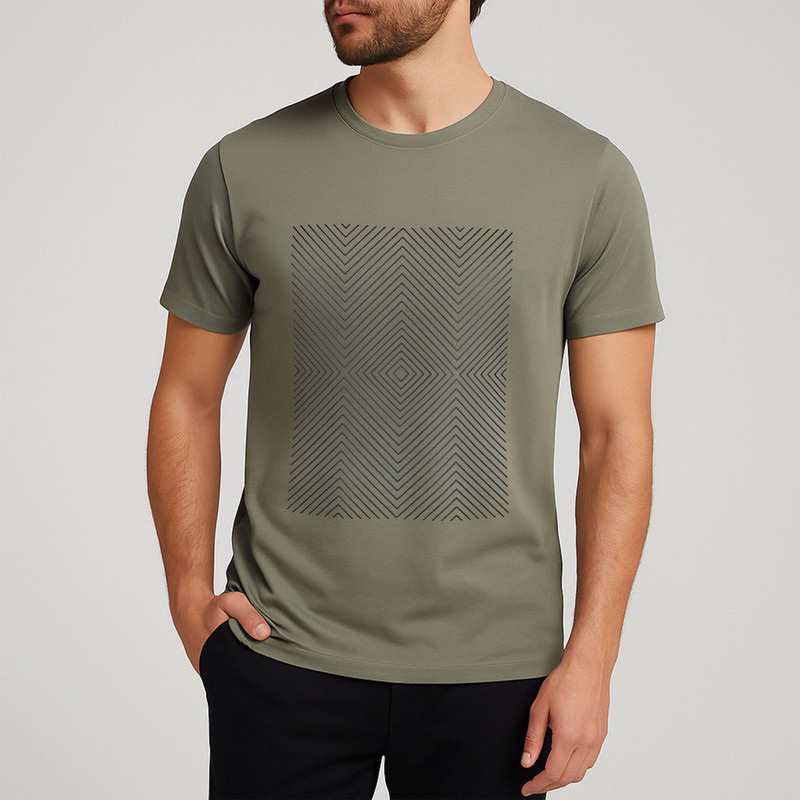 تی شرت آستین کوتاه مردانه باینت مدل 758-3