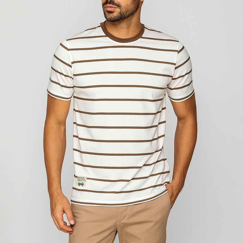 تی شرت آستین کوتاه مردانه باینت مدل 2261795