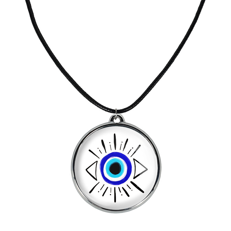 گردنبند خندالو مدل چشم نظر کد 2201622024