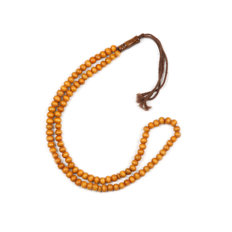 تسبیح مدل چوبی گرد