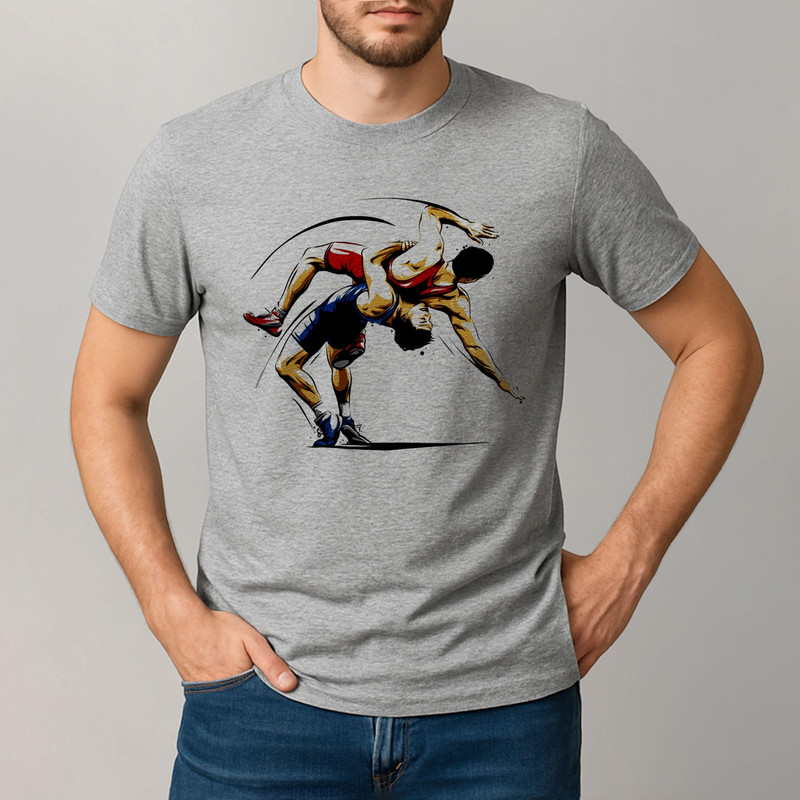 تی شرت آستین کوتاه مردانه مدل کشتی V72