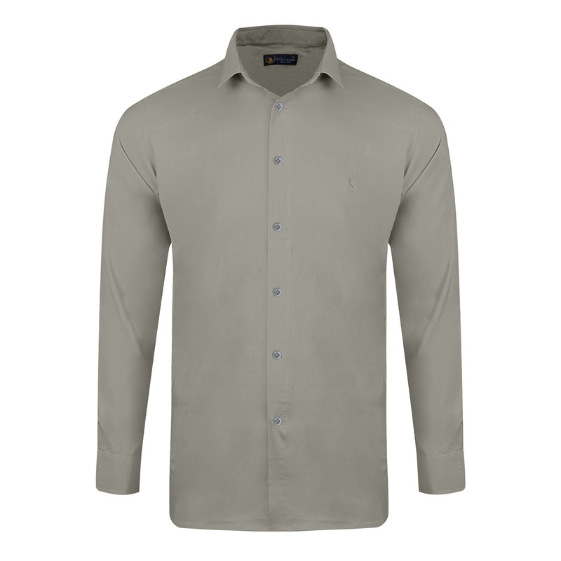 پیراهن آستین بلند یقه برگردان مردانه مدل 819