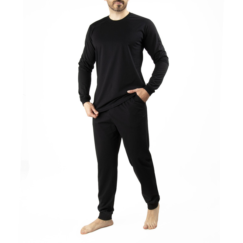 ست تی شرت و شلوار مردانه آریان نخ باف مدل Z17632