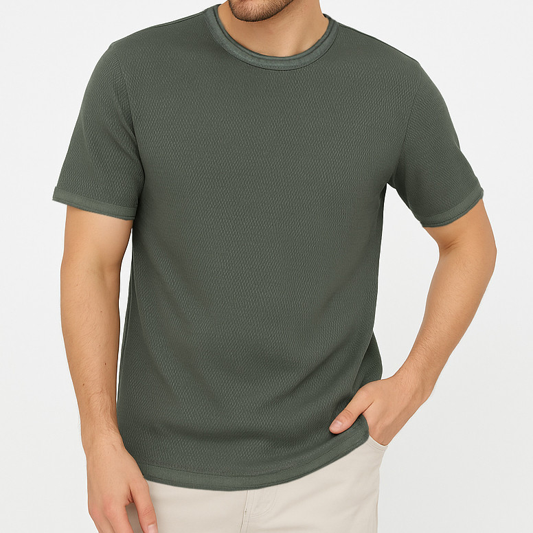 تی شرت آستین کوتاه مردانه زی سا مدل 1005