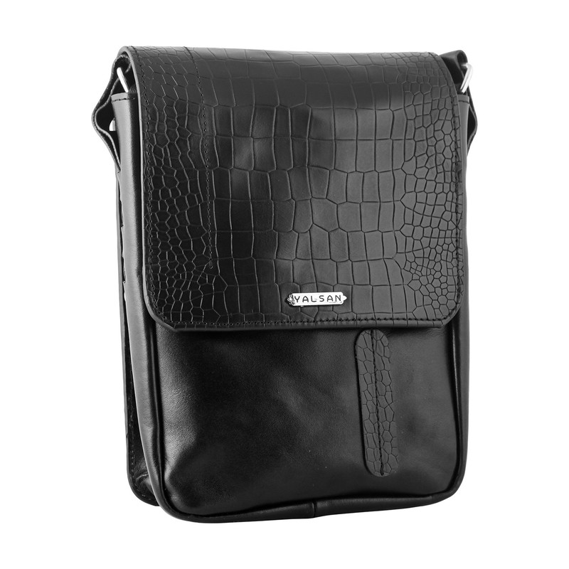 کیف رودوشی مردانه چرم یلسان مدل ماهان کد 010-PRM-01 دارای 3 محفظه