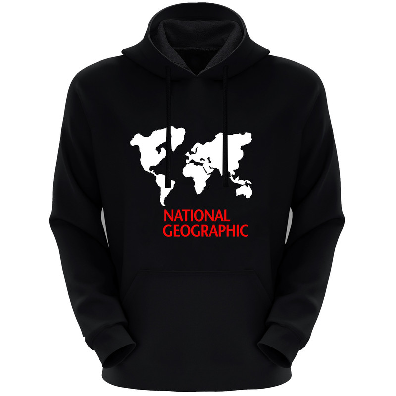 هودی مردانه طرح جئوگرافیک کد S54