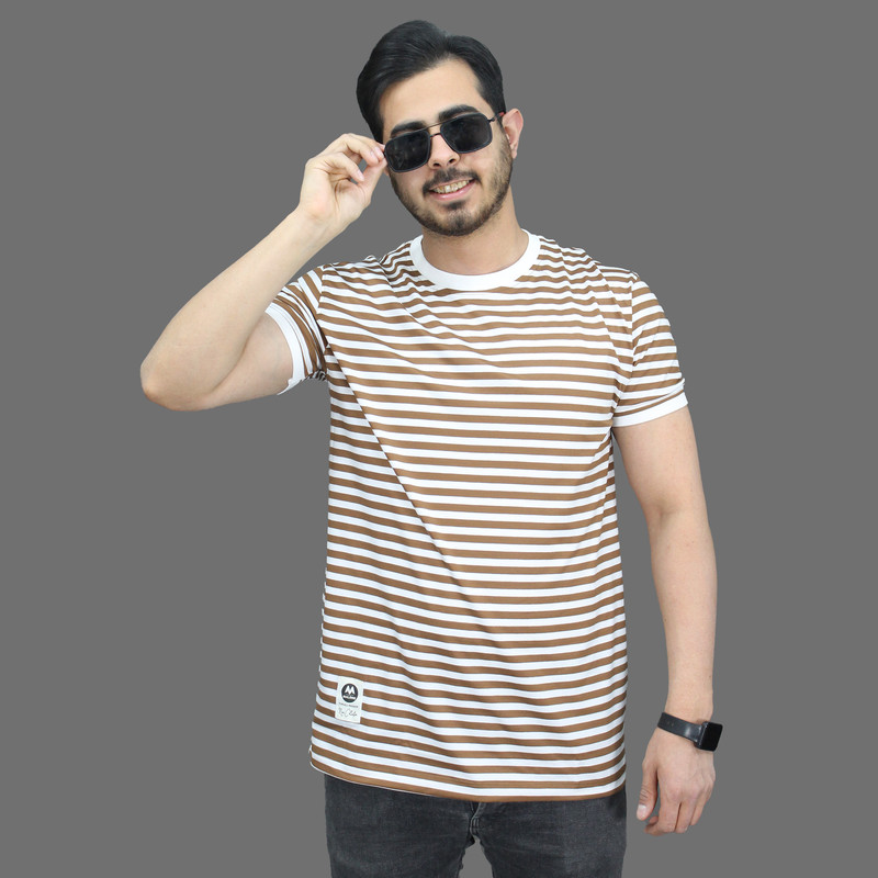 تی شرت آستین کوتاه مردانه مالدینی مدل t-479