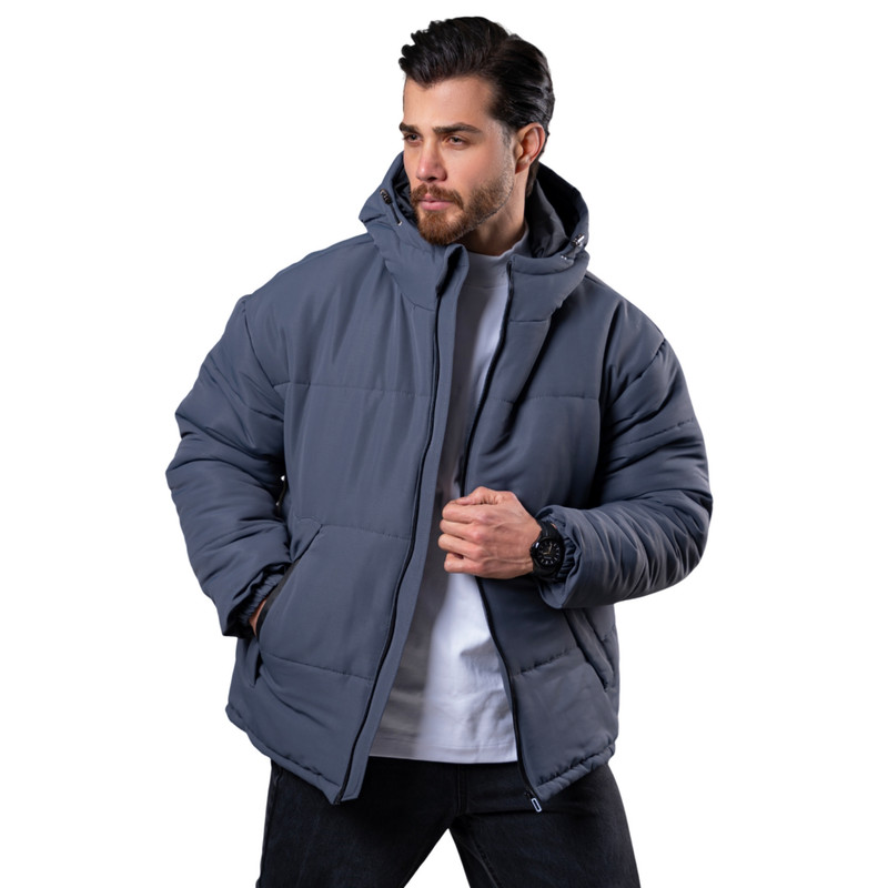 کاپشن مردانه مدل باکسی کد 2