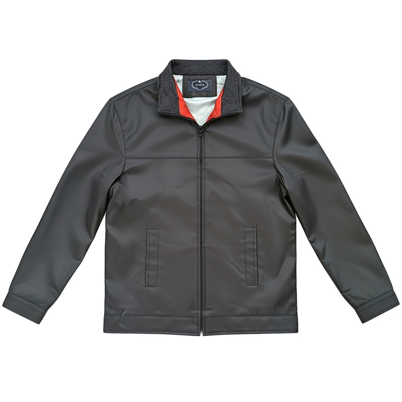 کاپشن مردانه مدل FLNN طرح چرمی