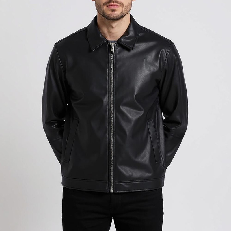 کت چرم مردانه مدل دنیل