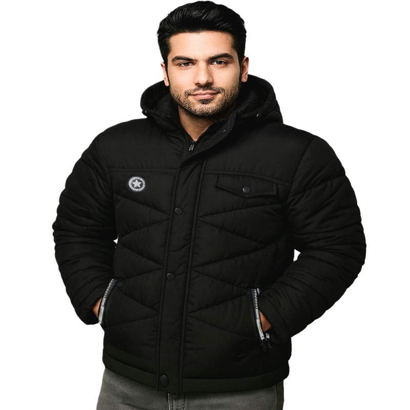 کاپشن مردانه مدل زمستانی خزدار