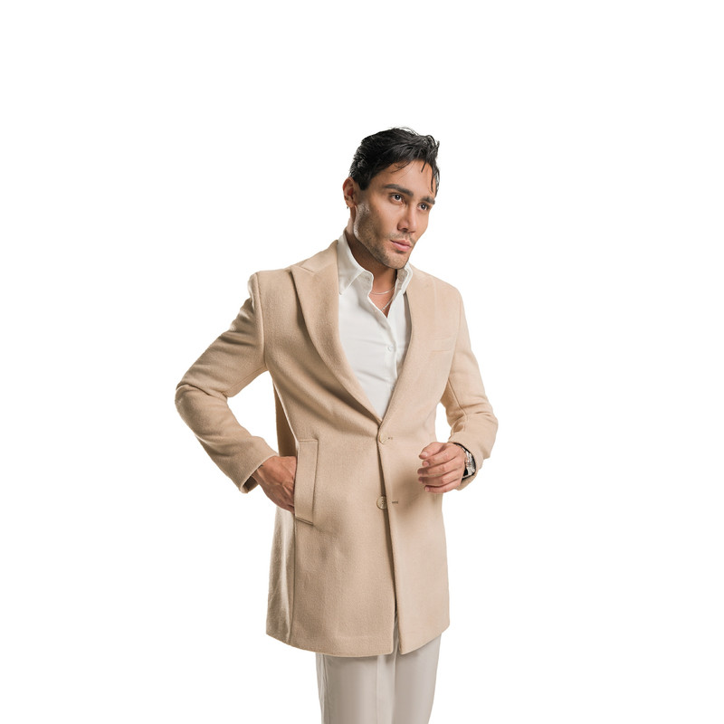 پالتو کوتاه مردانه مدل ماهوت 8894