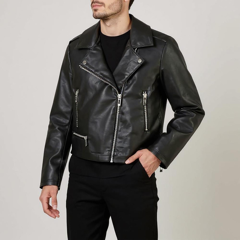 کت چرم مردانه مدل راد