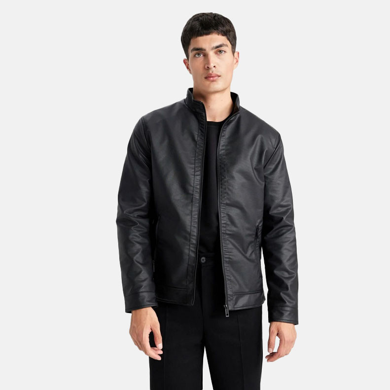 کت چرم مردانه دفکتو مدل 147