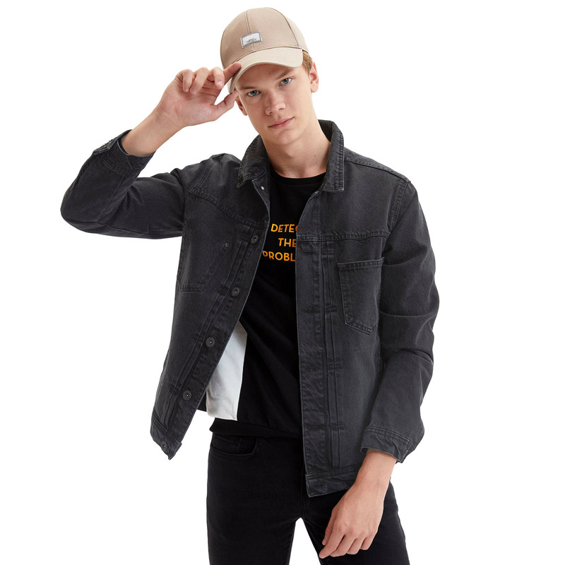 کت پاییزه مردانه دفکتو مدل 448NM40