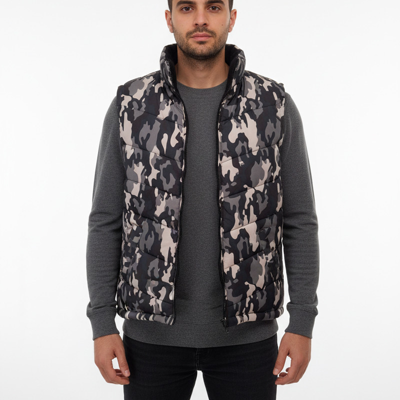 پافر مردانه مدل چریکی کد CH-TU04