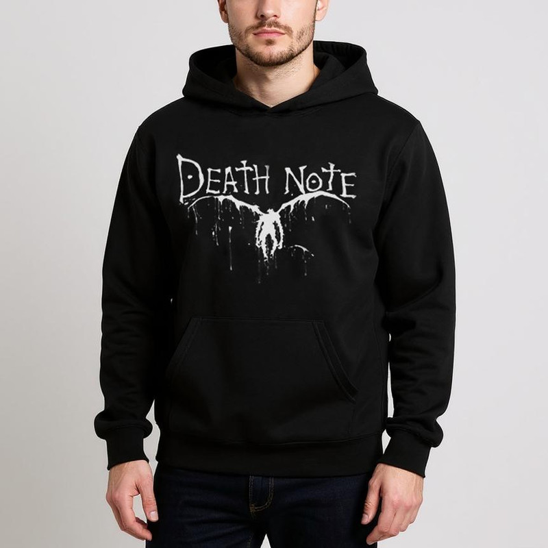 هودی مردانه مدل انیمه ای death note کدanm027