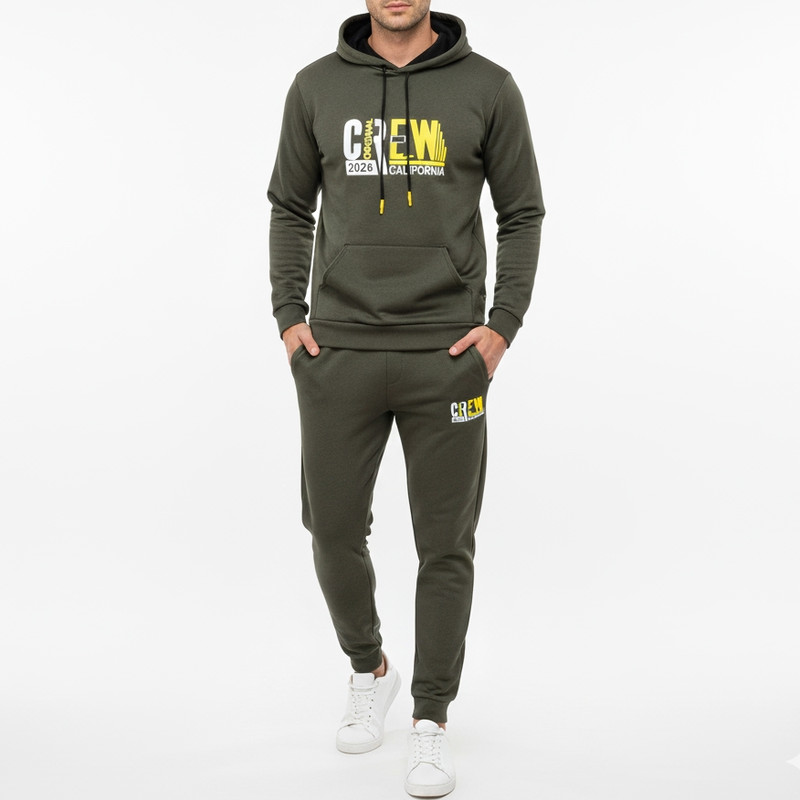 ست هودی و شلوار راحتی مردانه مدل NHAKCRWG